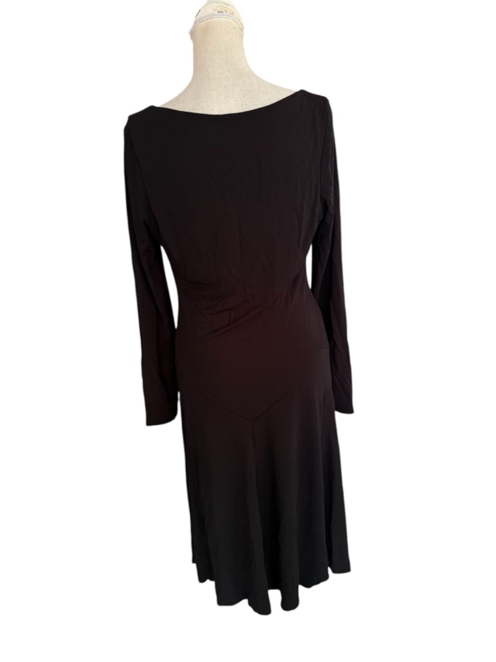 Lauren Ralph Lauren Black Seamed Dress - Picture 6 of 8